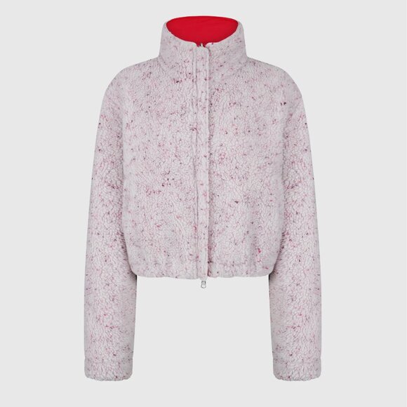 SUNDAE SCHOOL LYCHEE CROPPED REVERSIBLE MOCHI PUFFER JACKET - Picture 3 of 5